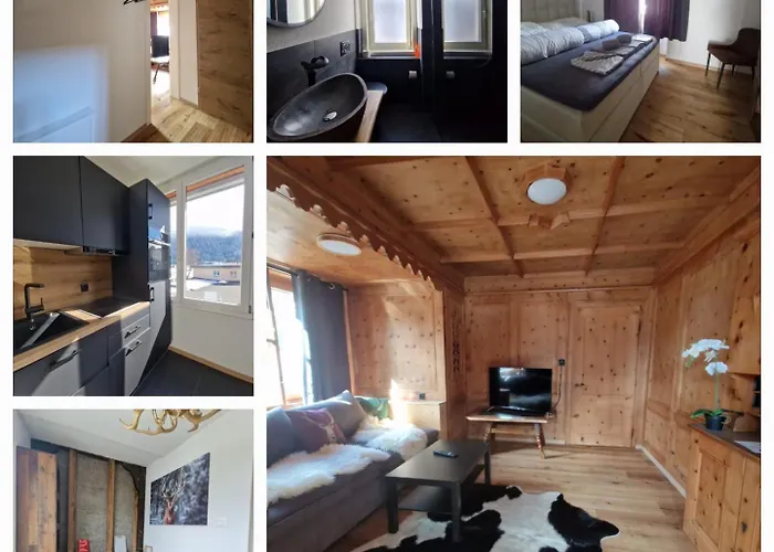 Fewo's Und Apartment's Blaues Haus Apartment Davos